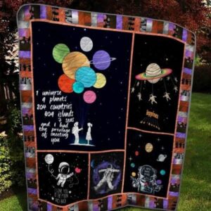 Solar System Bs0304 9 Quilt Blanket  Quilt